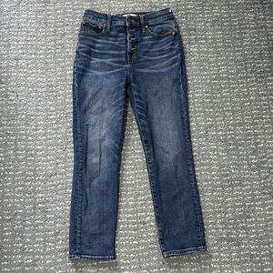 Madewell, perfect vintage crop jeans